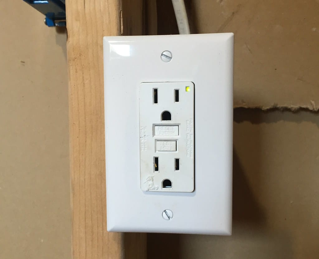 Ground Fault Circuit Interrupter (GFCI) outlets