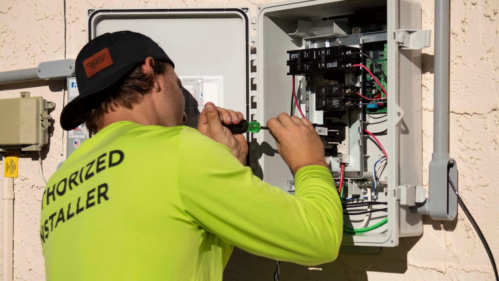 a man electrician